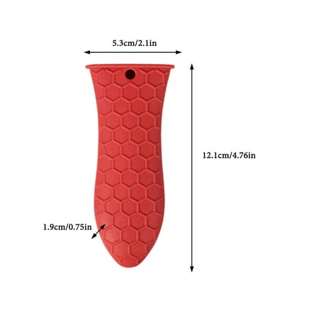 

ankishi Pot Handle Cover Silicone Anti-scalding Holder for Kitchen