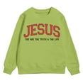 thumbnail image 4 of Hoodies for Boys Size 8-10 Toddler Boys Sweatshirts Patterned Long Sleeve Pullover Crewneck Tops Shirts Uniform Sweater for Girls Size 10, 4 of 5