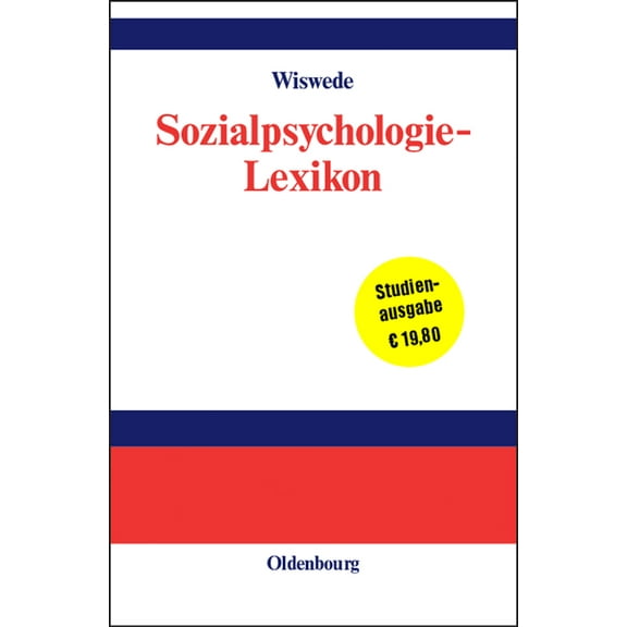 Sozialpsychologie-Lexikon, (Hardcover)