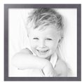 thumbnail image 2 of ArtToFrames 21" x 21" Tungsten Picture Frame, 21x21 inch Gray MDF Poster Frame (WOM-4640), 2 Pack, 2 of 6