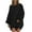 Womens Clothing Black, variant on Womens Ribbed Oversized Thin Sweaters, Long Sleeve Pullover for Women Fall Fashion Loose Fit Solid Color Long Length Crewneck Sweatshirts S-2XL