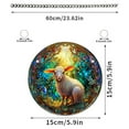 thumbnail image 3 of 4/3/2/1pcs Easter Bunny Acrylic Suncatcher Ornaments for Spring Tree Hanging Easter Tree Decorations Hanging Decor Panel Basket Stuffers & Gifts for Kids Family Friends, 3 of 9