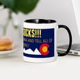 thumbnail image 4 of CafePress - Colorado Sucks! Bumper Sticker Mug - 11 oz Ceramic Mug - Novelty Coffee Tea Cup, 4 of 6