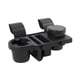 thumbnail image 1 of Organizador multifuncional para de coche, caja de almacenamiento para teléfono con ganchos, organización universal con portavasos., 1 of 8