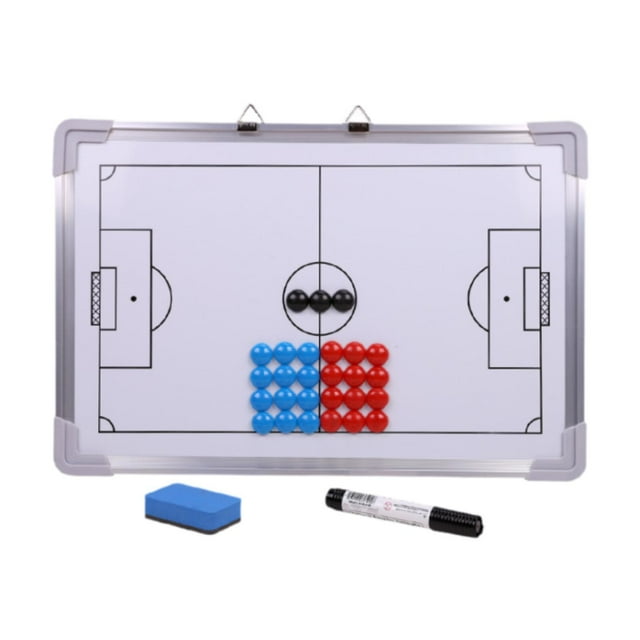 Entrenadores de práctica de fútbol Entrenadores del portapapeles Kit de estrategia de enseñanza de enseñanza Tablero de entrenamiento de entrenamiento