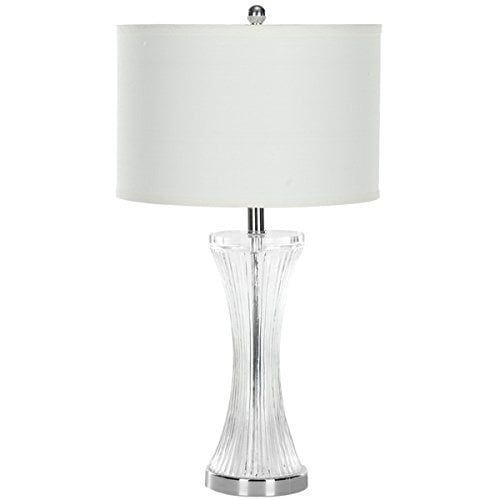 Modern Clear Glass Table Lamp, Azure Clear Glass Table Lamp