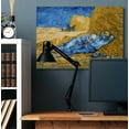 thumbnail image 2 of Stupell Home Décor Break Time Yellow Blue Classical Painting Canvas Wall Art by Vincent Van Gogh, 2 of 6