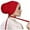 01_Wine, variant on QUOTAY Casual Solid Color Multicolor Elastic Hijab Head Scarf for Women Lace Up Stretchable Wrap 01_Army Green,One Size