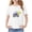 White, variant on Kids Short Sleeve Crewneck Tee - Cotton Soft Breathable T-Shirt for Toddlers Boys Girls Pink 4-5 Years