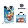 thumbnail image 5 of Laundry Basket Laundry Hampers Storage Basket Store Clothes Lightweight and Foldable Beautiful Fat Santa Claus, 5 of 7