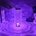 thumbnail image 5 of Crystal Table Lamp - LED Diamond Table Lamp with 16 Colors - Rechargeable Mood Light, 5 of 5
