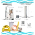 thumbnail image 2 of POZA Inflatable Silver Pool Noodles - 74 inches, Unisex, Adult, 2 of 7