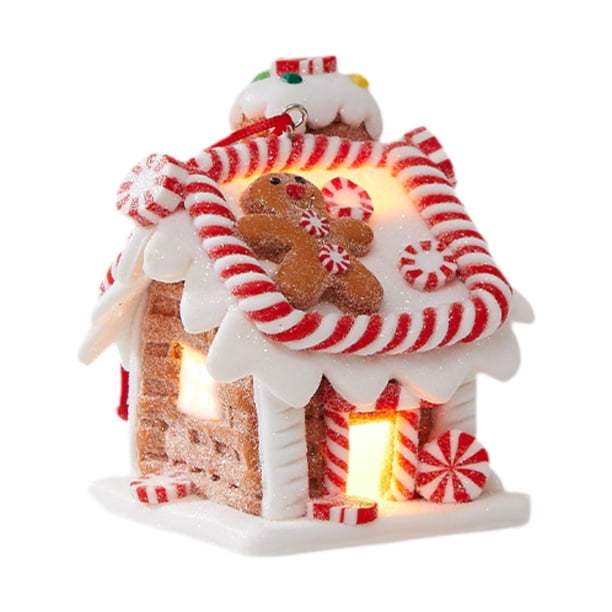 Adorno colgante para árbol de Navidad con figura, ideal para restaurante Estilo B