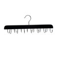 thumbnail image 4 of Percha para sujetador de almacenamiento para mujer, colgador de cinturón, funda resistente para cinturón de corbata para bufandas, suministros para Gancho negro 14, 4 of 9