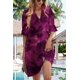 thumbnail image 2 of Vestido QACOHU 2026 de verano con cuello en V de manga corta para mujer, 2 of 5