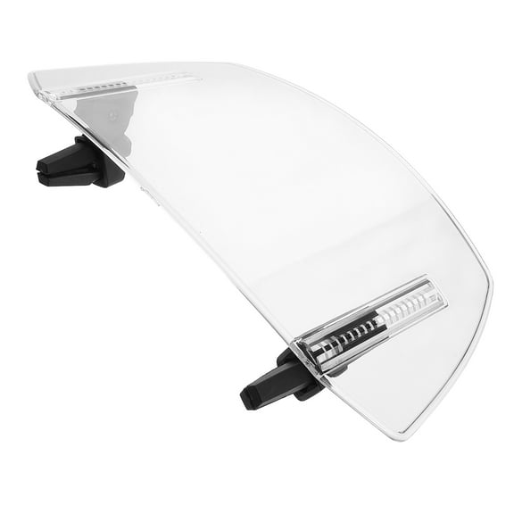 Motorcycle Windshield Wind Deflector for Motor Scooter and Motorbike, Clear Windshield Shield for Riding