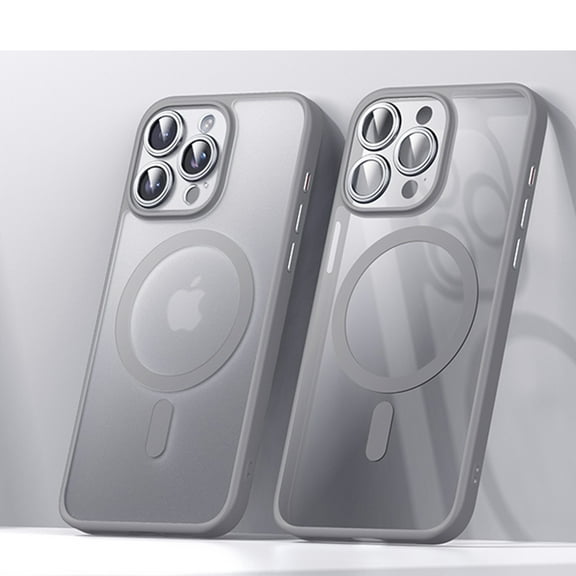 Feishell Magnetic for iPhone 16 Pro Max Case,[Compatible with MagSafe][Military Grade Drop Protection] Translucent Matte Shockproof Anti-Scratch Protective Phone Case for iPhone 16 Pro Max,Grey