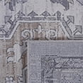 thumbnail image 5 of Usak Collection 5' x 7' Ivory/Beige Oriental Distressed Non-Shedding Area Rug, 5 of 6