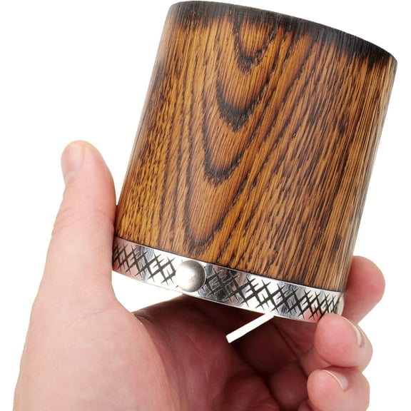 Charred Oak Whiskey Rocks Glass – Handmade Bourbon Tumbler with Beeswax Finish, Rustic Gift for Men, Bars, Groomsmen, or Father’s Day