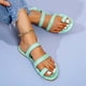 thumbnail image 5 of Pantuflas de gran tamaño para mujer, sandalias de playa con punta abierta, chanclas Wmkox8yii  ytu10972, 5 of 6
