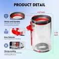 thumbnail image 3 of Dust Bin Replacement for Cordless Vacuum Cleaners V11 Animal, V11 Extra, V11 Torque Drive, V15 Detect, SV14,SV15,SV22, Vacuum Cleaner Dust Canister Replacement Parts, Part No.970050-01,965443-01, 3 of 6