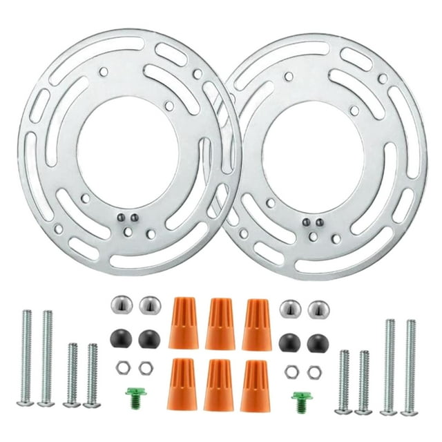 MERIGLARE 2 Pcs Support de Luminaire de Plafond pour Suspension Lustre