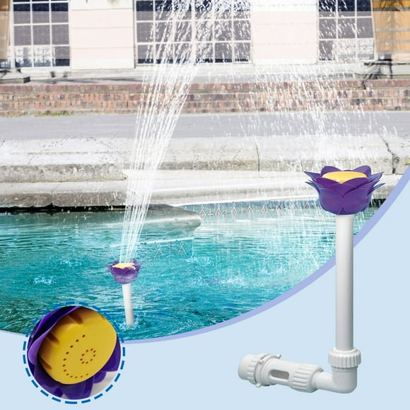 TIMIFIS Pool Fountain Swimming Pool Accessories Swimming Pool Decoration Spray Flower Shape Swimming P Bird Bath - Summer