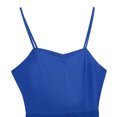 thumbnail image 6 of Miaeowve Women's Lyrical Dance Dresses Asymmetric Chiffon Cami Skirted Leotard Ballet Dress Skating Dancewear Blue M, 6 of 7