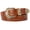 Orange, variant on Punplita Women Belt Western Belts for Dresses Jeans Pants Embossed Buckle Khaki Belt Gift