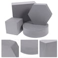 thumbnail image 3 of Shisuyan 4pcs Geometric Cube Photo Props Foam Photography Background Props for Jewelry Cosmetics, 3 of 8