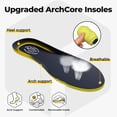 thumbnail image 6 of FitVille Men's Wide Fit Slip - Resistant Running Shoes Thick-Sole Upgraded Arch Support Shoes with Rebound Cushioning for Men, 6 of 6