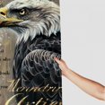 thumbnail image 3 of Orinice Eagle Bible Verse Strength Bathroom Decor Set Polyester Fabric Shower Curtain with Hooks 60x72, 3 of 7