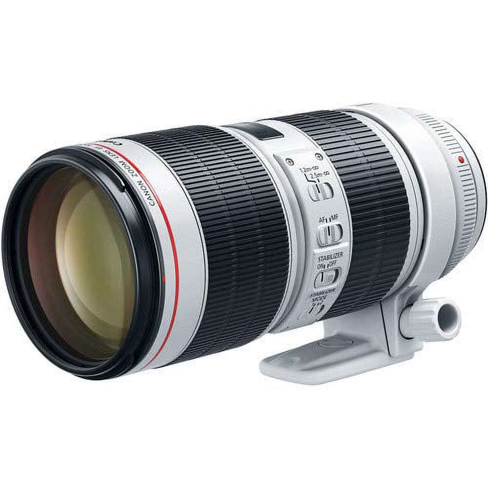 Canon EF 70-200mm f/2.8L is III USM Telephoto Zoom Lens Bundle +32GB Memory Card - image 2 of 6