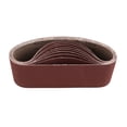 thumbnail image 4 of 10-Piece 3"x18" Aluminium Oxide Sanding Belts 180 Grit for Wood Grinding, 4 of 7