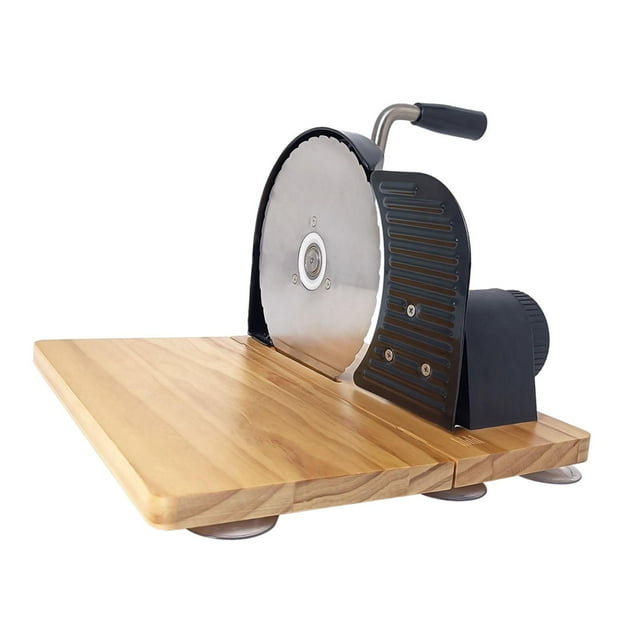 Elodie Bread Slicer Compact Adjustable Thickness Homemade Manual Bread Loaf Slicing Black