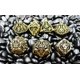 thumbnail image 4 of Juego de dados DND ALOBGHDC con forma de calavera, poliédrico hueco, 7 unidades, con caja, 4 of 6