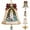 Bell, variant on Coastal Christmas Bell Ornament with Lighthouse Scene, Ocean Beach Theme Acrylic Tree Hanging Decoration with Red Bow and Blue Crystal, 1.46 Inch, 1 Pack, Across the Miles Always Near