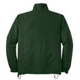 thumbnail image 4 of Sport-Tek ®  Full-Zip Wind Jacket. Jst70 5Xl Forest Green, 4 of 4