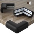 thumbnail image 2 of Protectores de esquina de goma - Cojín grande para máxima protección del bebé - Protector de esquina de mesa - con adhesivo de doble cara JAMW Sencillez, 2 of 5