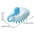 RWVBM Soft Tooth WallMounted Shampoo Brush Antipruritic Shampoo Comb