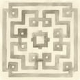 thumbnail image 2 of Vess, June Erica 20x20 Black Ornate Wood Framed with Double Matting Museum Art Print Titled - Neutral Impressions I, 2 of 4