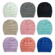 thumbnail image 1 of 2Pcs Toddler Hat Baby Girls Boys Winter Warm Knitted Wool Hemming Hat Beanie Cap+Scarf Keep Warm Set 0-2 Year Kids Hat6One Size He Qiyong unisex, 1 of 1