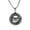 Silver Aries, variant on Men's Stainless Steel Hip Hop Constellation Necklace Punk Round Horoscope Tag Lucky Jewelry Silver virgo