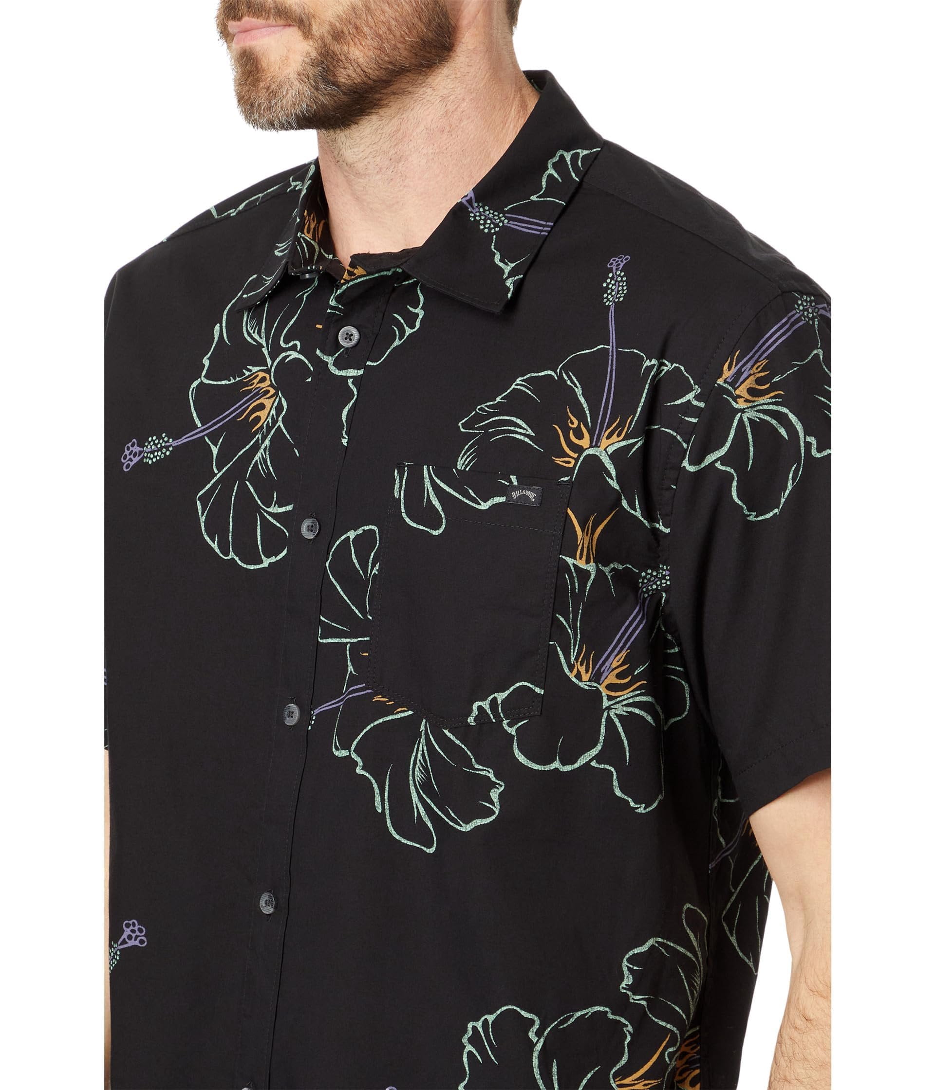 Billabong Men's Standard Surf, Black Green