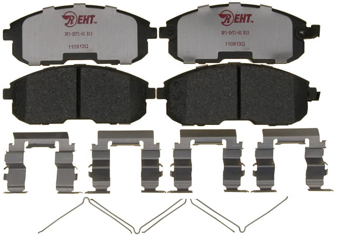Raybestos RM Brakes EHT653H Brake Pad Set Fits select: 1993-2001 NISSAN ALTIMA, 1989-1999 NISSAN MAXIMA