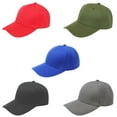 thumbnail image 1 of Lot de 5 Casquettes de Baseball Unies Mechaly à Dos Ajustable (Mixte), 1 of 2