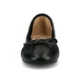 thumbnail image 6 of Journee Womens Kaiah Ballet Cap Toe Slip On Round Toe Dress Flats, Widths Available, 6 of 9
