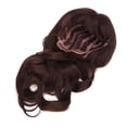 thumbnail image 4 of Oubit Perruque Bouclée pour Femmes avec Frange, Perruque Longue Bouclée Marron avec Frange Innovation Moderne, 4 of 9