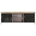 thumbnail image 4 of vidaXL TV Cabinet 120x30x40 cm Rough Mango Wood, 4 of 5