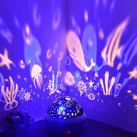 

LED Night Light Star Projector Galaxy Projector-Blue